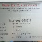 Herr Prof. Dr. med. Detlef Kleemann - HNO Praxis  ⭐ ⭐ ⭐ ⭐